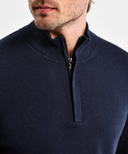 Asquith & Fox Men's Cotton Blend ¼ Zip Sweater