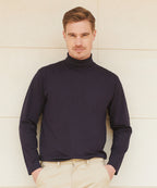 Henbury Long Sleeve Roll Neck Top