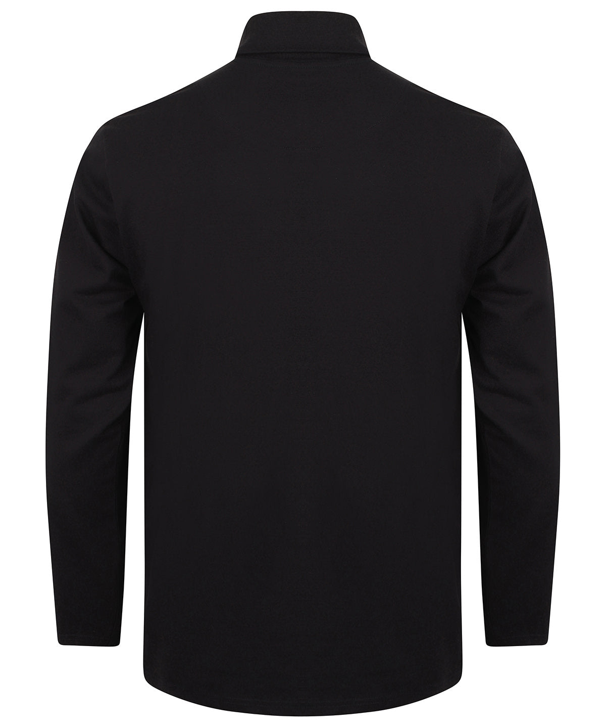 Henbury Long Sleeve Roll Neck Top