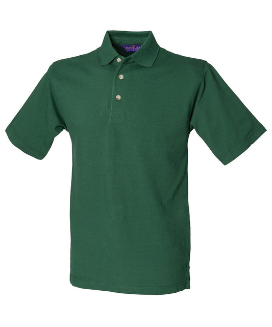 Henbury Classic Cotton Piqua© Polo With Stand-Up Collar