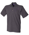 Henbury Classic Cotton Piqua© Polo With Stand-Up Collar