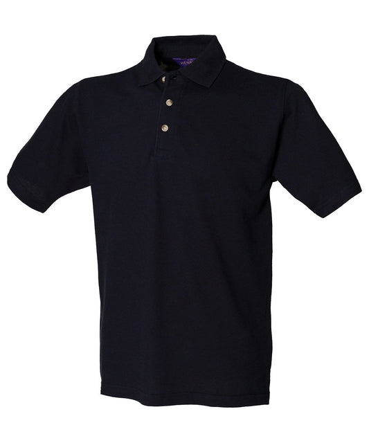 Henbury Classic Cotton Piqua© Polo With Stand-Up Collar