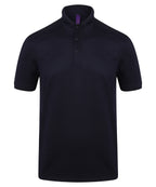 Henbury Stretch Polo Shirt With Wicking Finish (Slim Fit)