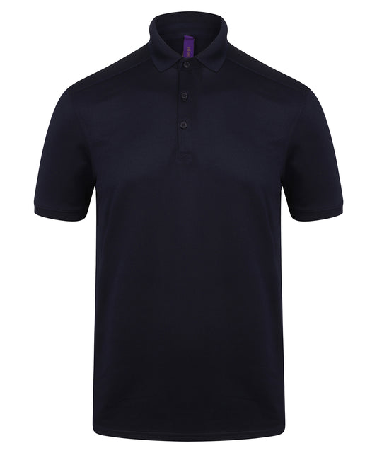 Henbury Stretch Polo Shirt With Wicking Finish (Slim Fit)