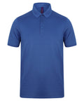 Henbury Stretch Polo Shirt With Wicking Finish (Slim Fit)