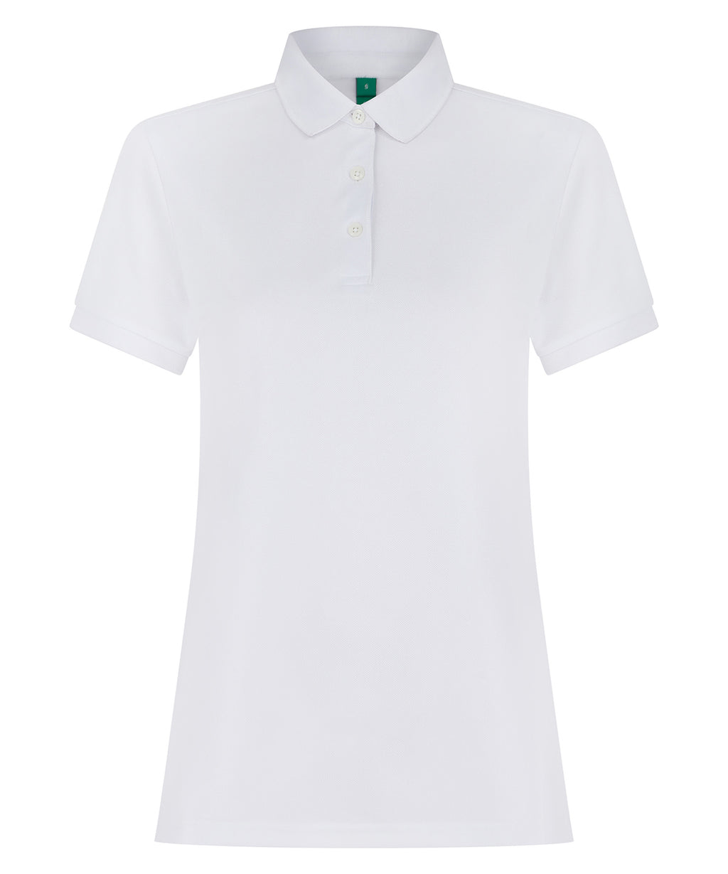 Henbury Womens Recycled Polyester Polo Shirt