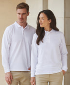 Henbury Long Sleeve Coolplus® Polo Shirt