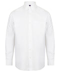 Henbury Long Sleeve Classic Oxford Shirt