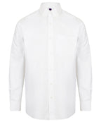 Henbury Long Sleeve Classic Oxford Shirt