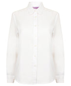 Henbury Women's Classic Long Sleeve Oxford Shirt