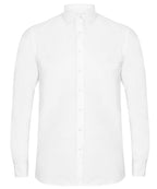 Henbury Modern Long Sleeve Oxford Shirt