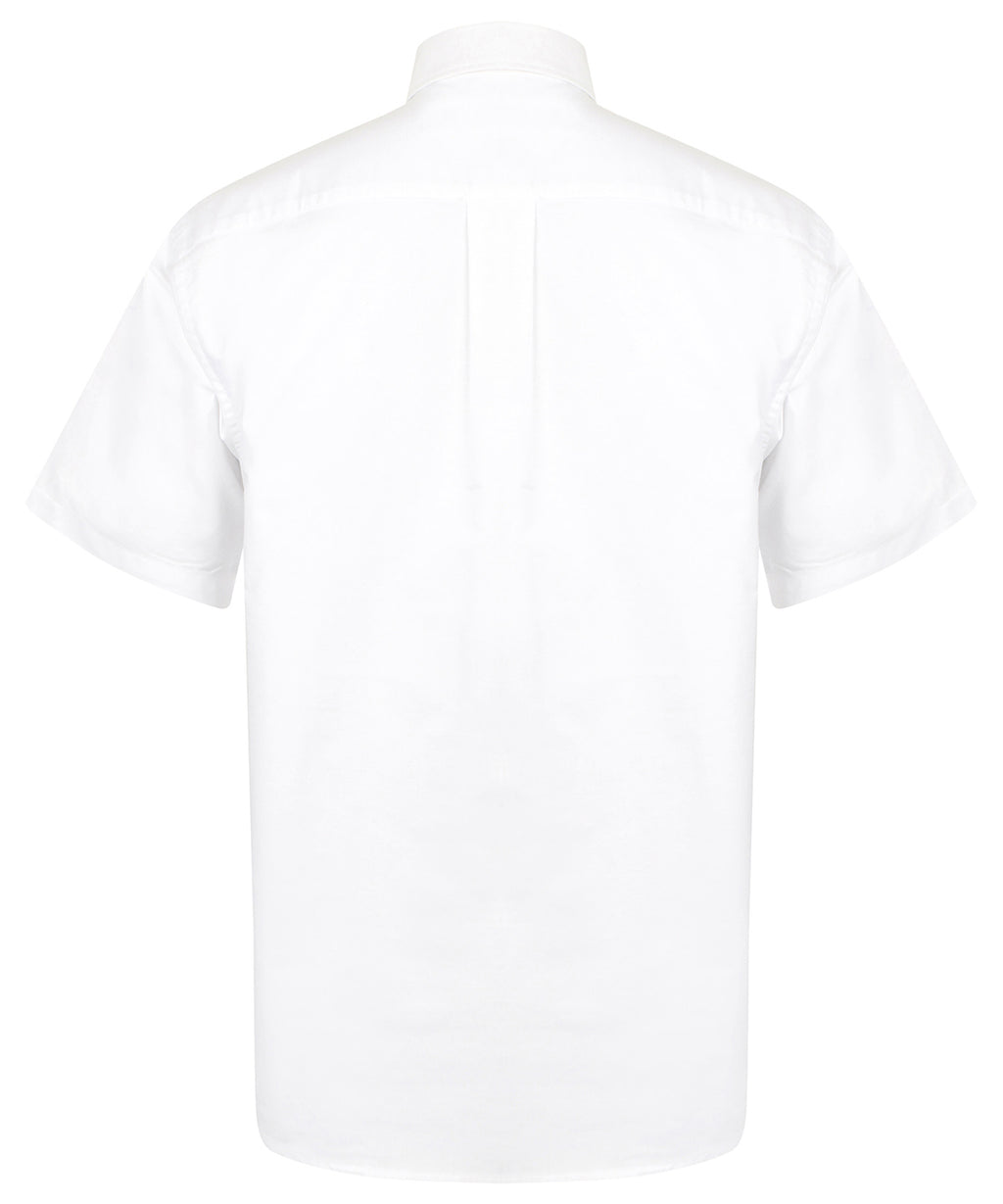 Henbury Short Sleeve Classic Oxford Shirt