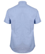 Henbury Modern Short Sleeve Oxford Shirt