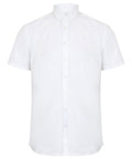Henbury Modern Short Sleeve Oxford Shirt