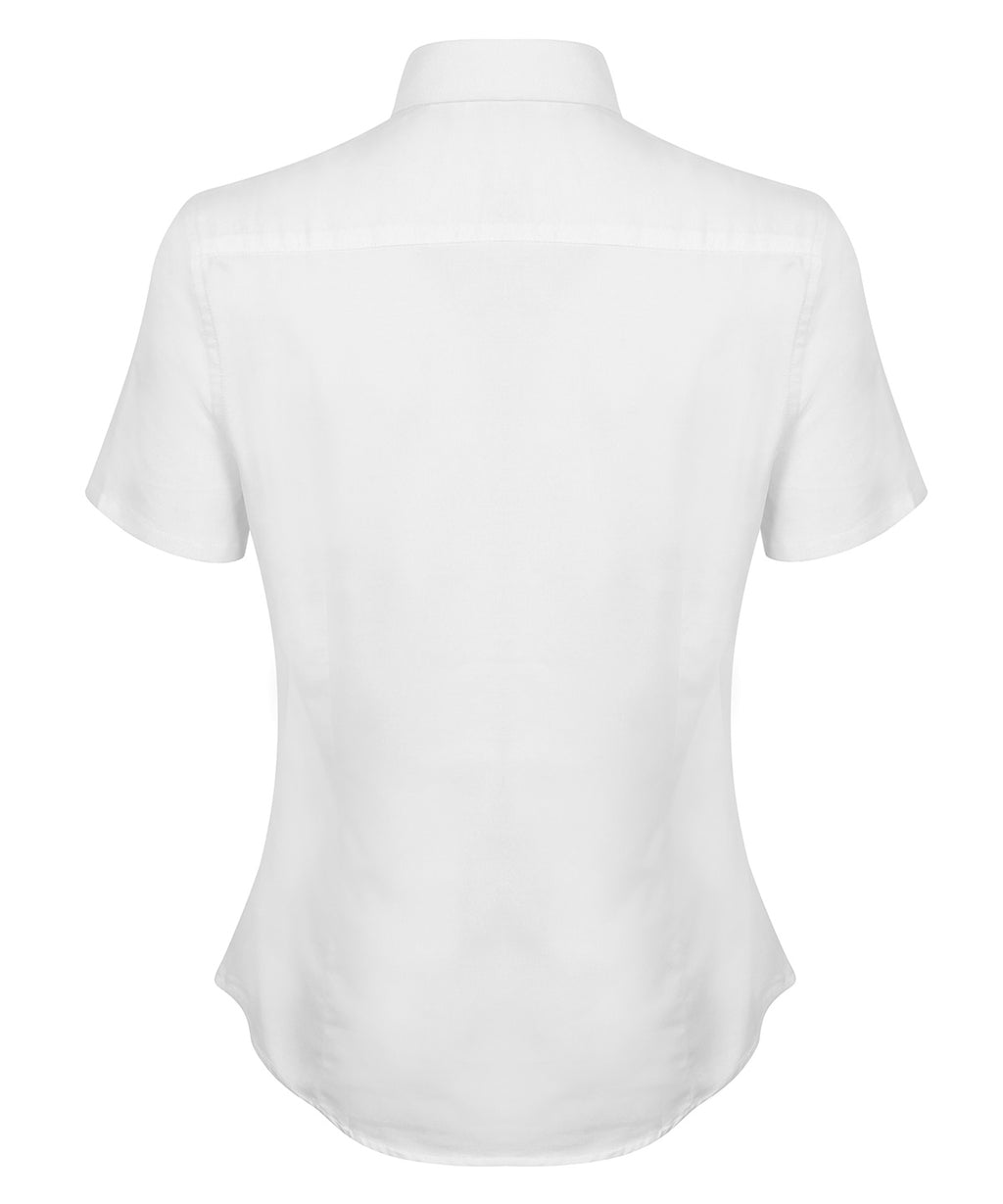 Henbury Women's Modern Short Sleeve Oxford Shirt