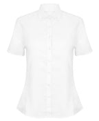 Henbury Women's Modern Short Sleeve Oxford Shirt