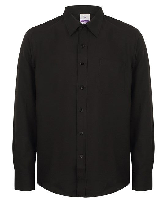 Henbury Wicking Antibacterial Long Sleeve Shirt
