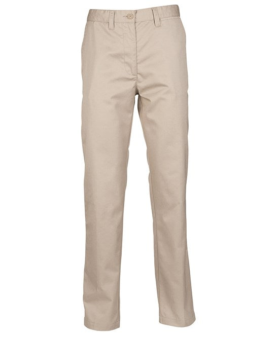 Henbury Women's 65/35 Flat Fronted Chino Trousers