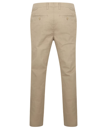Henbury Stretch Chinos With Flex Waistband