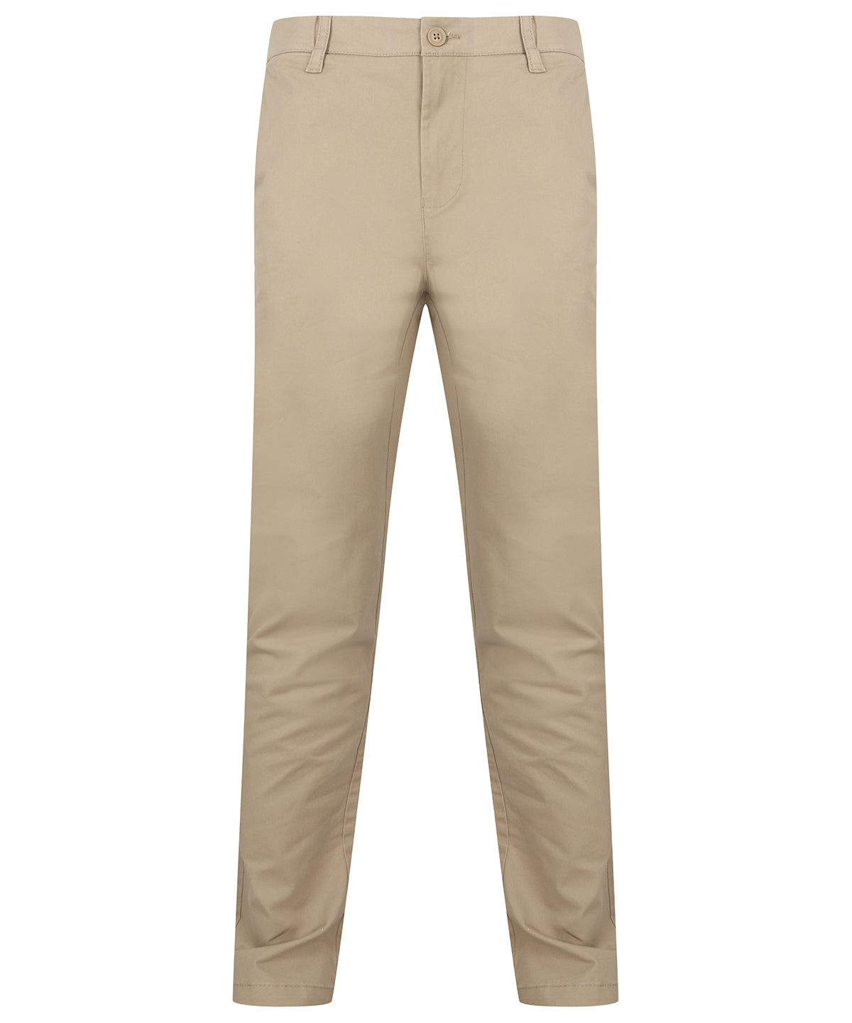 Henbury Stretch Chinos With Flex Waistband