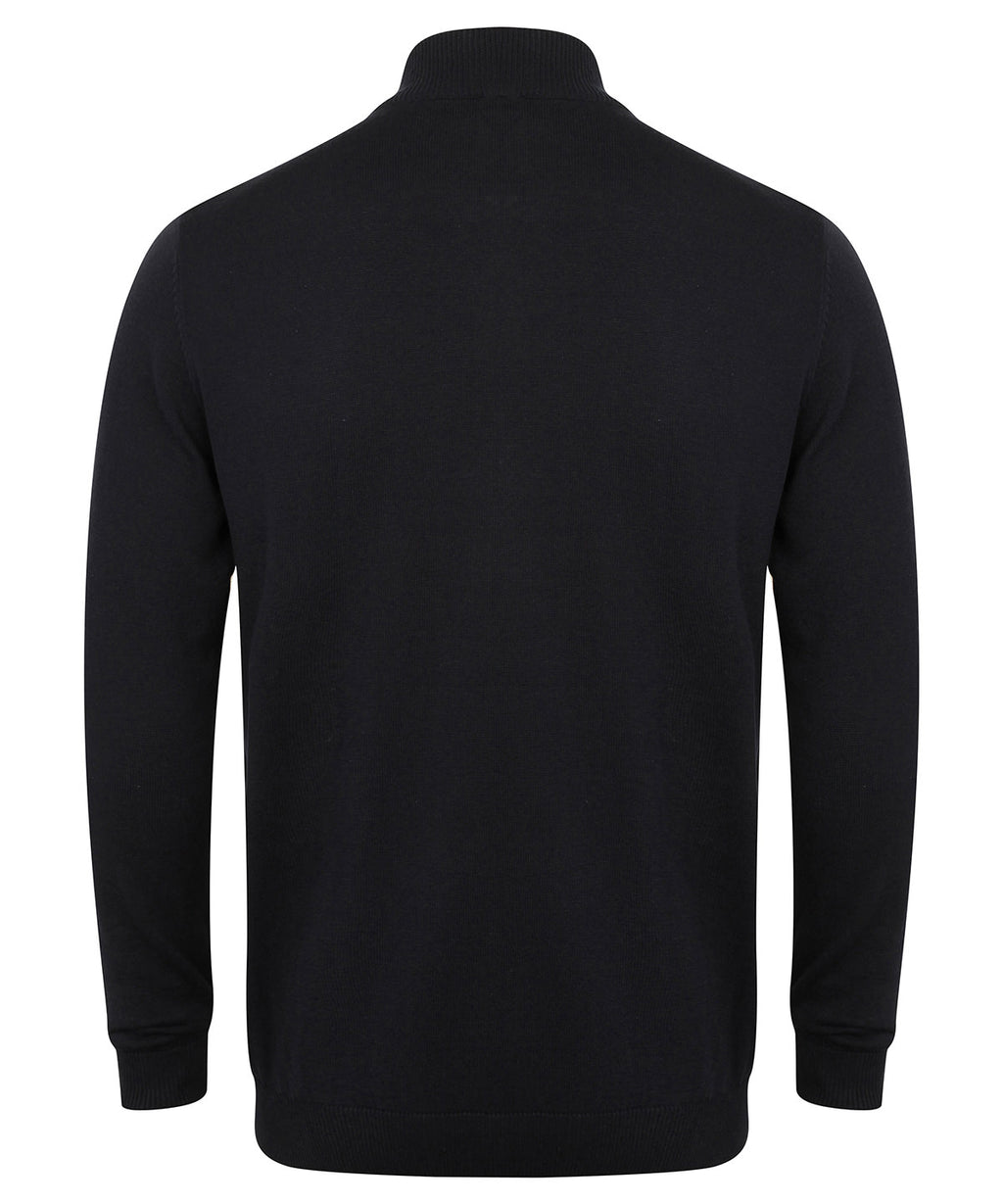 Henbury Unisex Zip-Through Cardigan