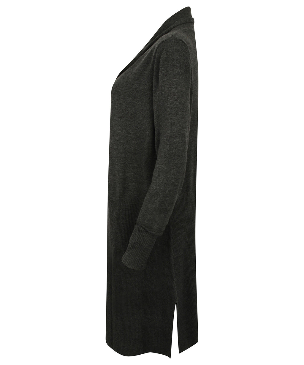 Henbury Women's Longline Open Cardigan