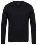 Henbury 12 Gauge V-Neck Jumper