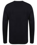 Henbury 12 Gauge V-Neck Jumper