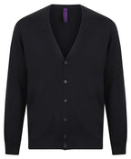 Henbury V-Button Cardigan