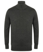 Henbury 1/4 Zip Jumper