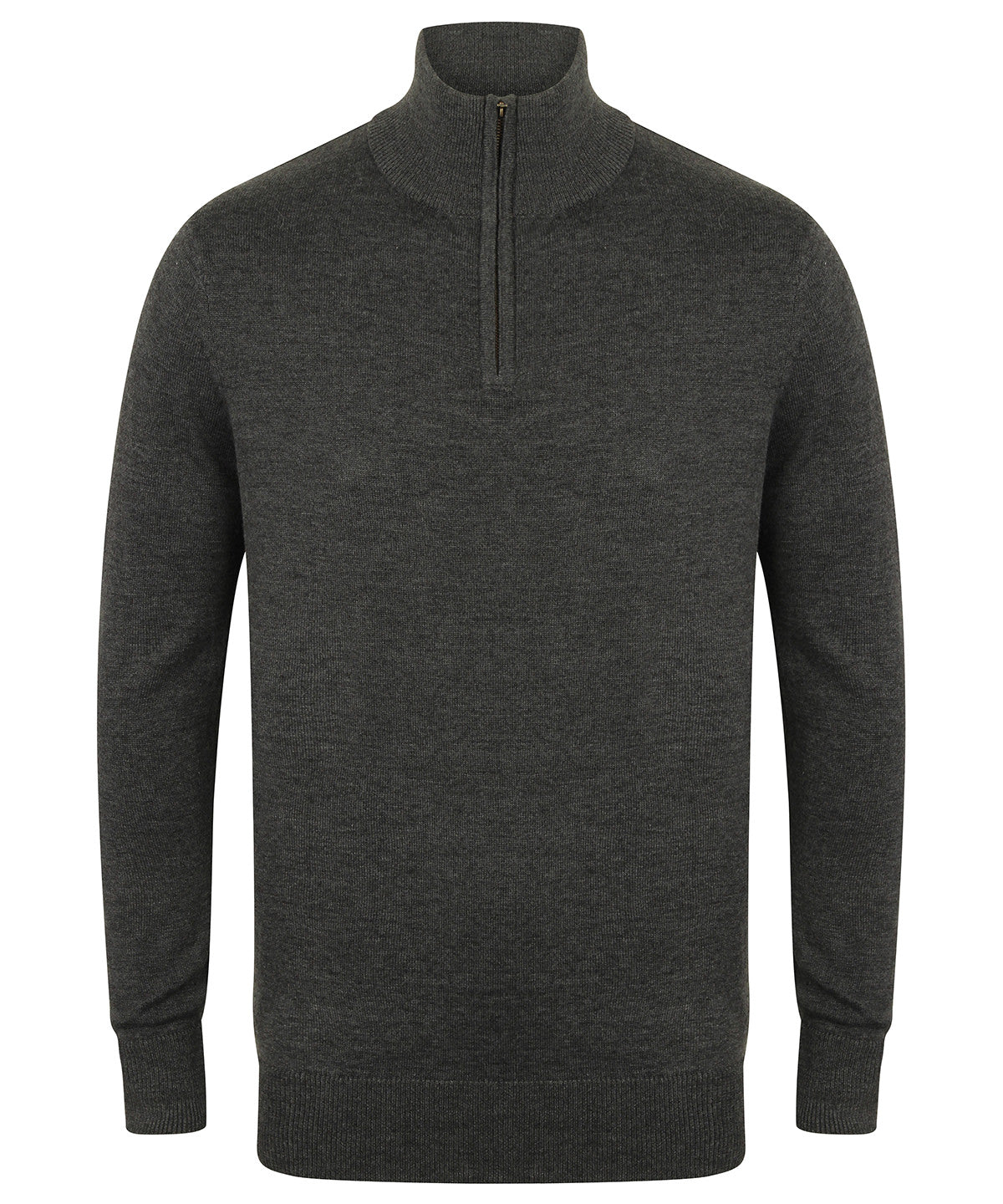 Henbury 1/4 Zip Jumper