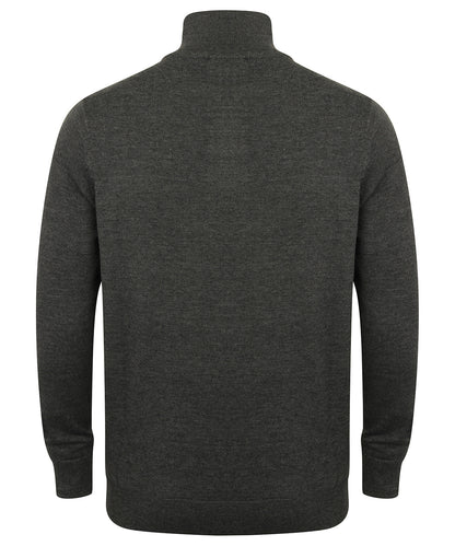 Henbury 1/4 Zip Jumper