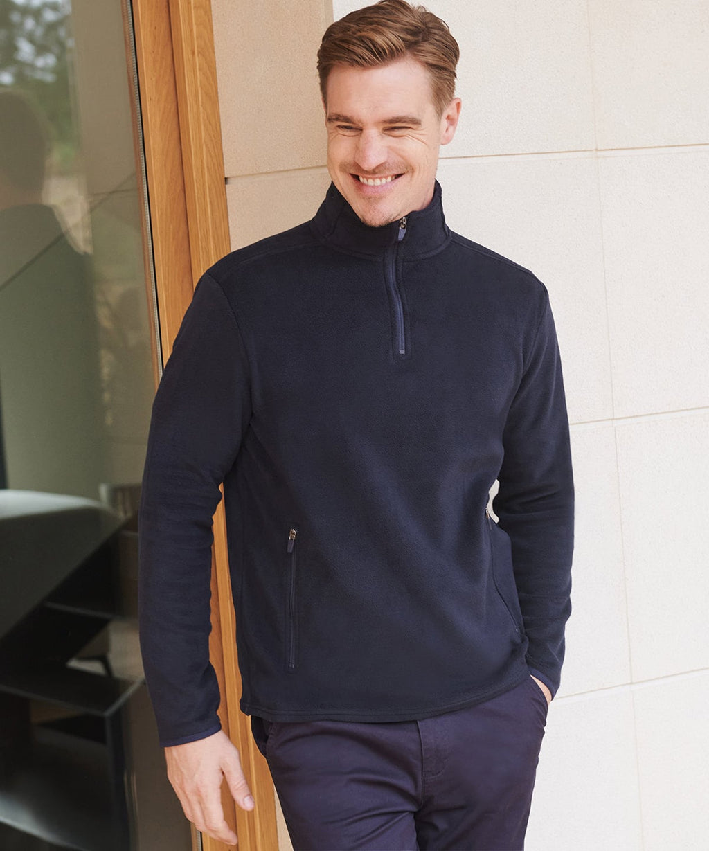 Henbury ¼ Zip Microfleece Jacket