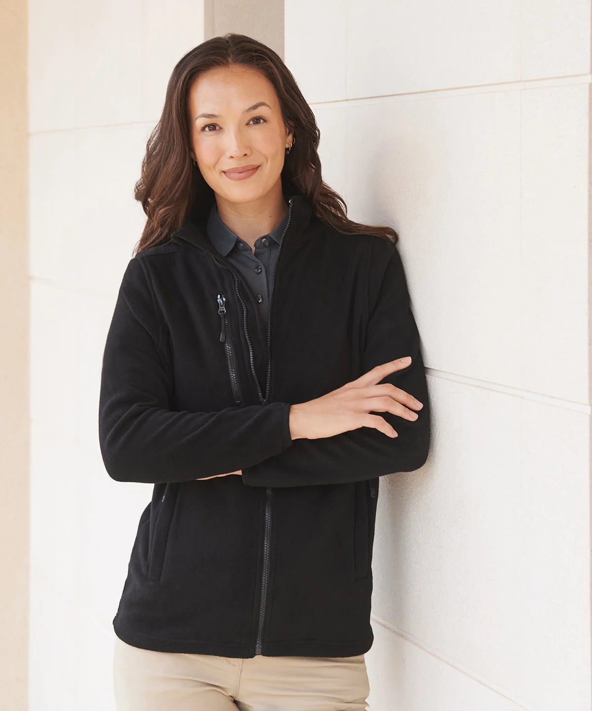 Henbury Recycled Polyester Microfleece Jacket