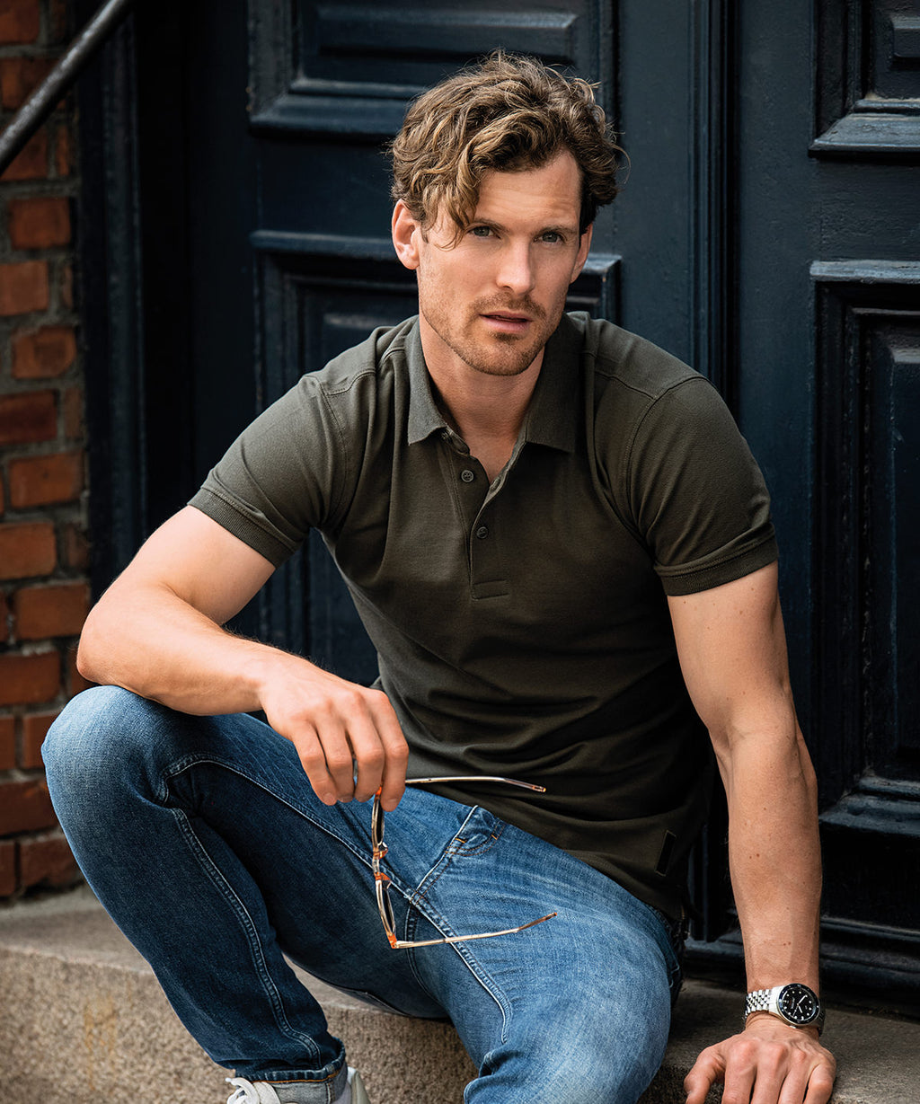 Nimbus Harvard Classic Stretch Deluxe Polo