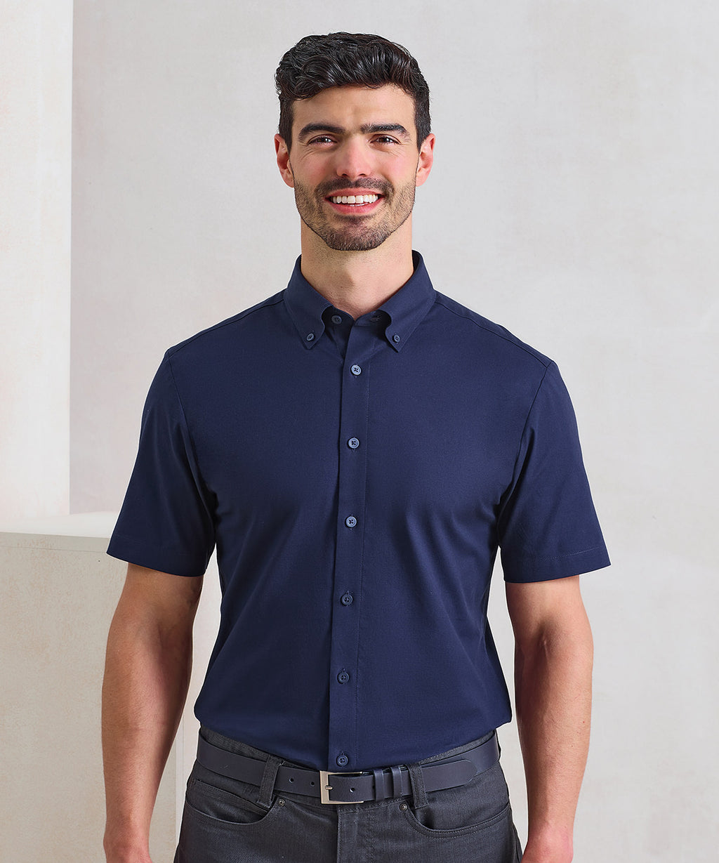 Garland UK - Premier Oxford Short Sleeve Shirt