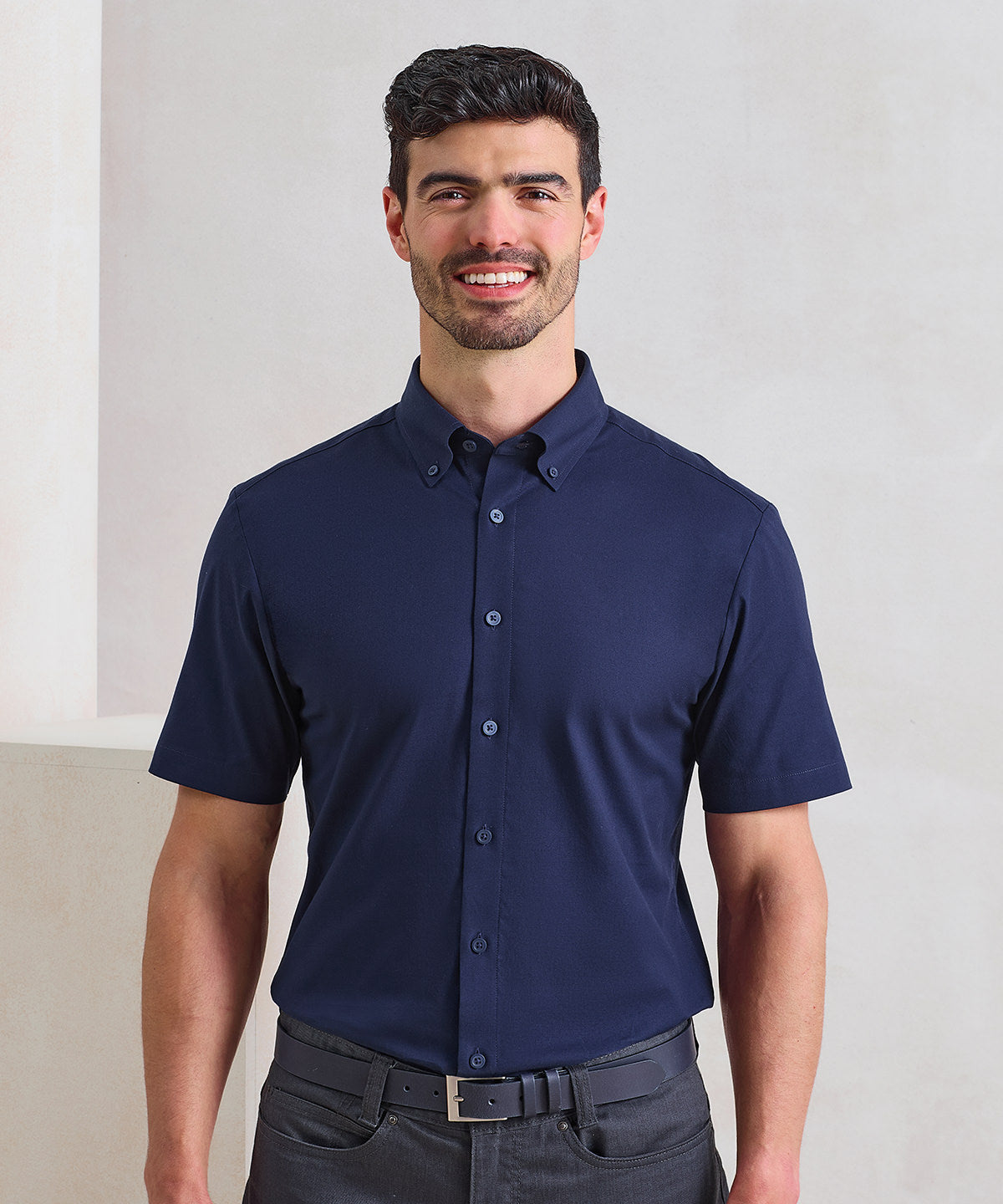 Garland UK - Premier Oxford Short Sleeve Shirt