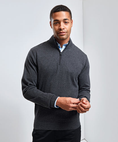 Goodman Bros - Premier 1/4 Zip Knitted Sweater