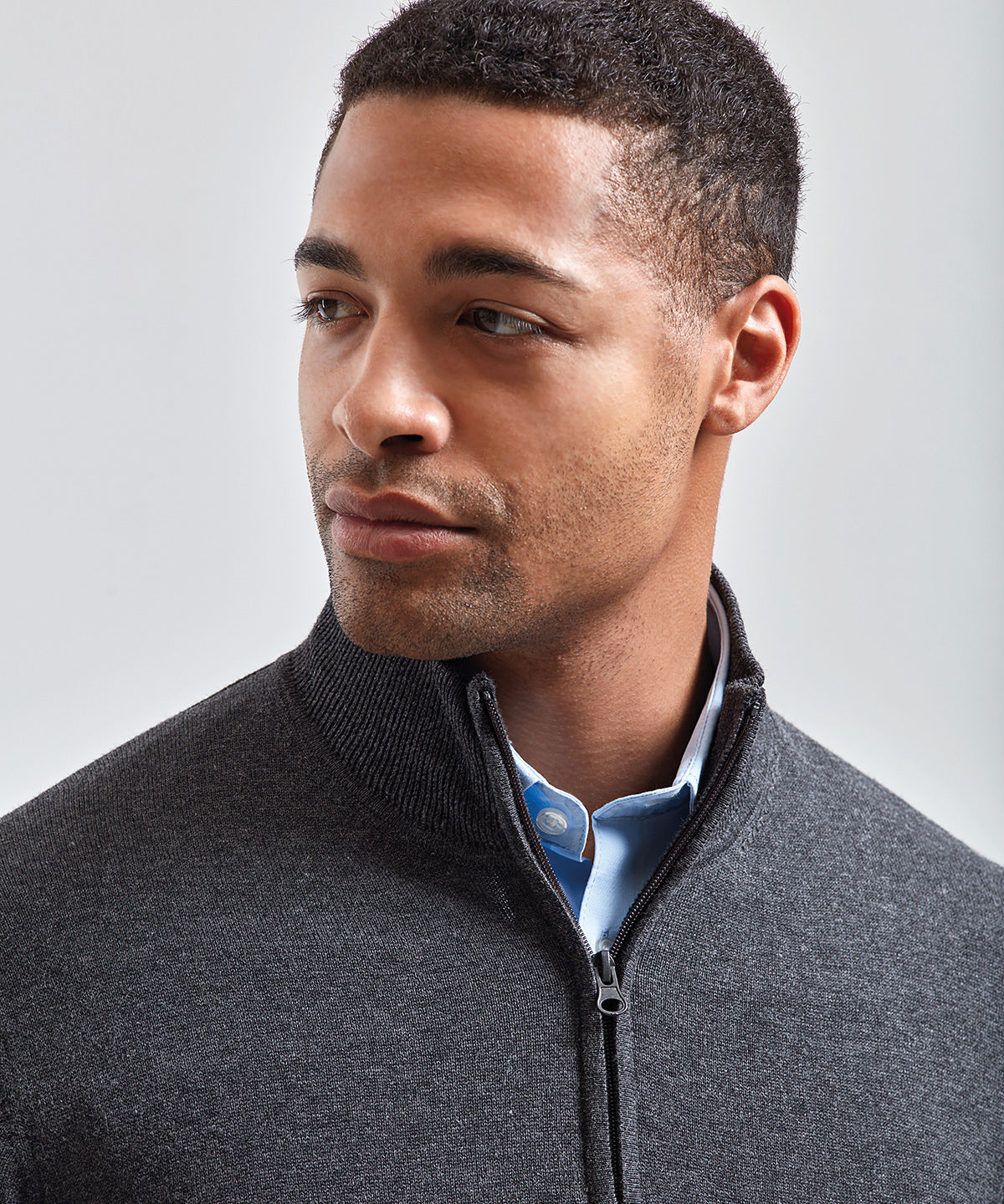 Goodman Bros - Premier 1/4 Zip Knitted Sweater