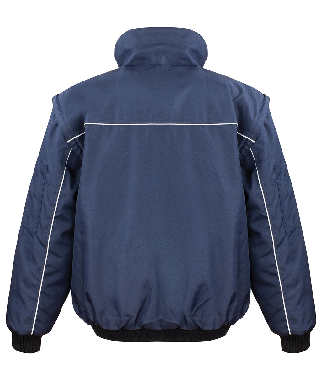 Result Work-Guard Zip Sleeve Heavy-Duty Pilot Jacket