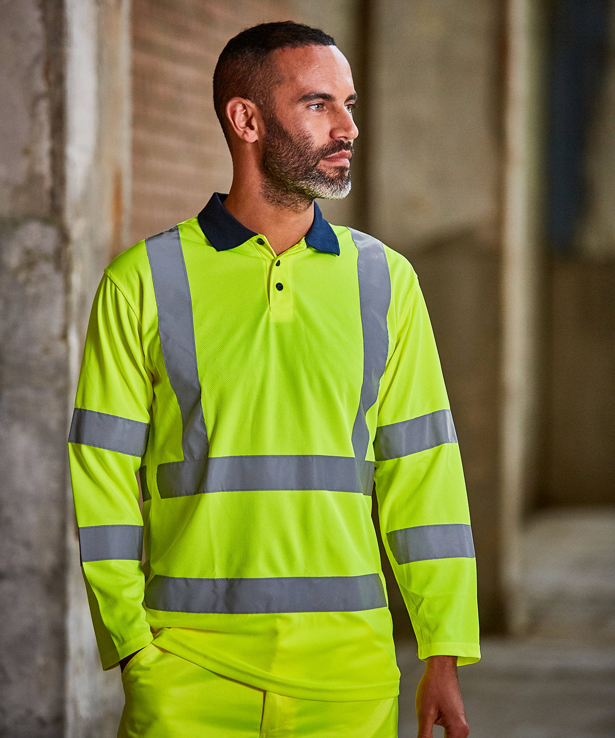 Pro RTX High Visibility Long Sleeve Polo