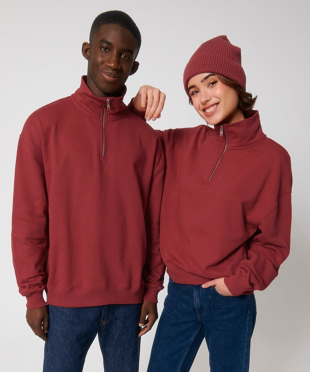 Stanley/Stella Unisex Miller Dry 1/4 Zip Sweatshirt