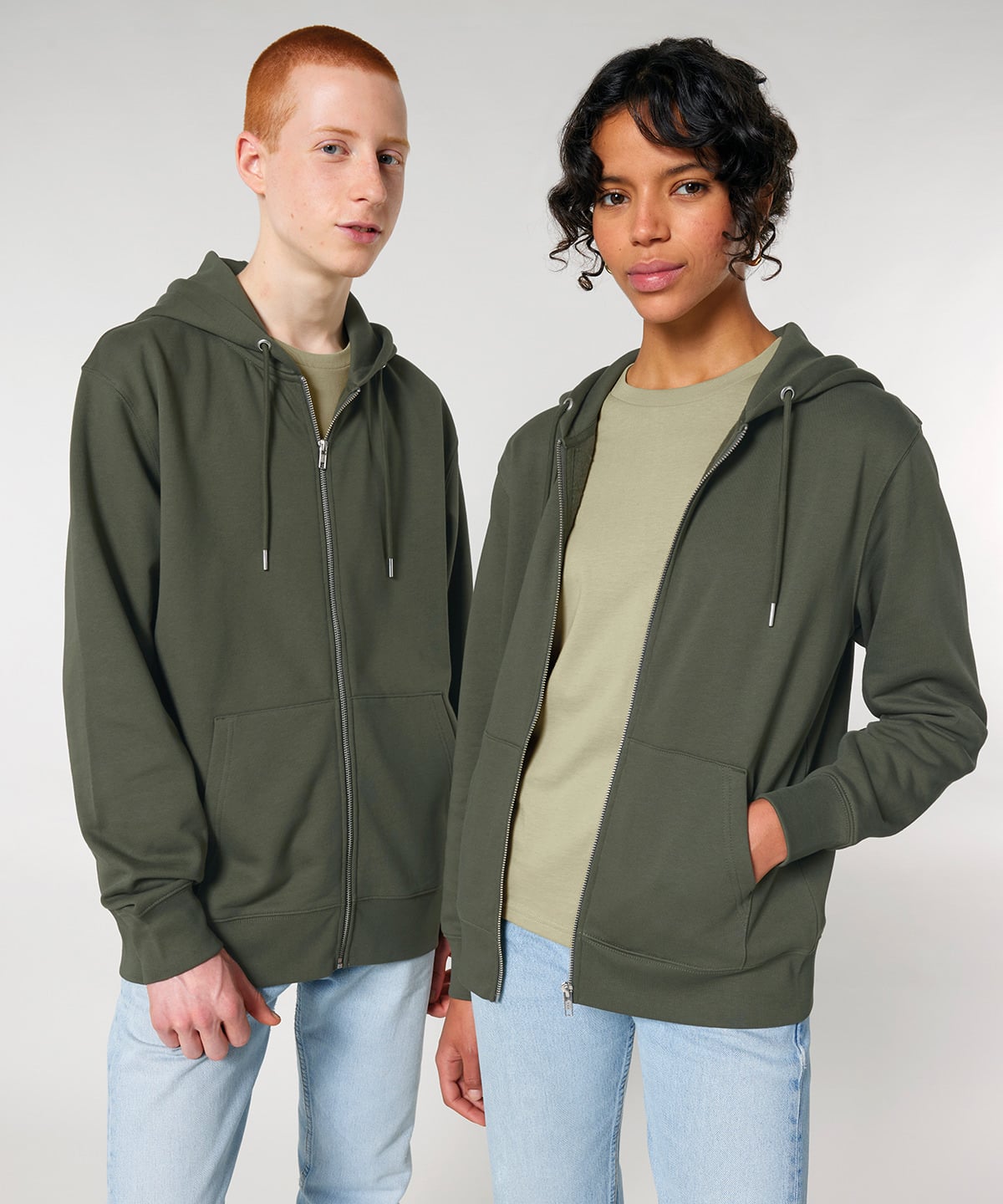 Stanley/Stella Unisex Cultivator 2.0 Iconic Zip-Thru Hoodie Sweatshirt