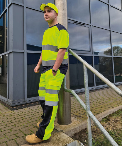 Yoko Hi-Vis Two-Tone T-Shirt (HVJ400)