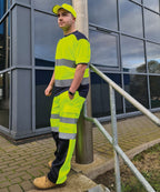 Yoko Hi-Vis Two-Tone T-Shirt (HVJ400)
