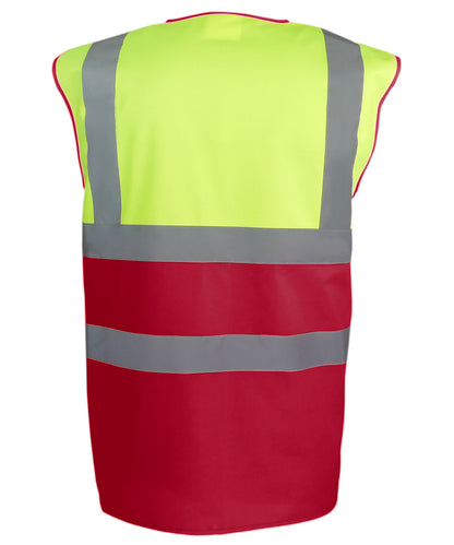 Yoko Hi-Vis Two-Tone Waistcoat (HVW122)