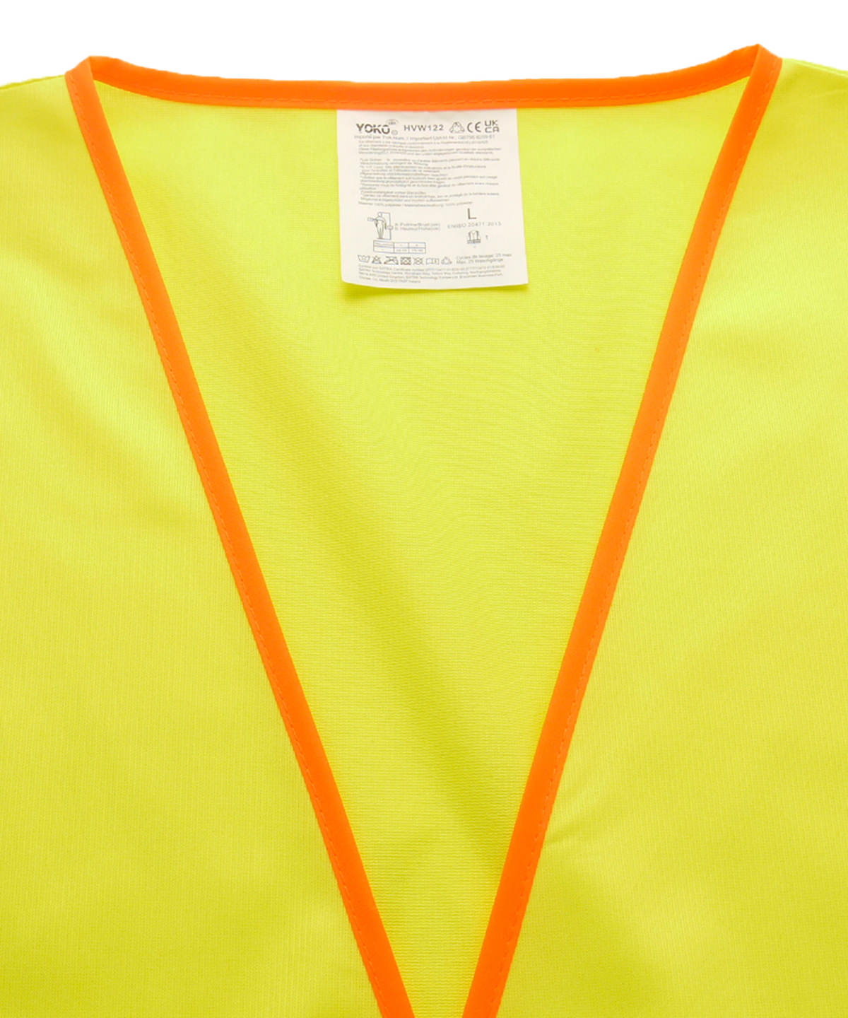 Yoko Hi-Vis Two-Tone Waistcoat (HVW122)