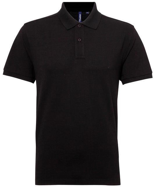 Menâ€™s polycotton blend polo