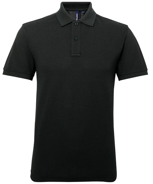 Menâ€™s polycotton blend polo