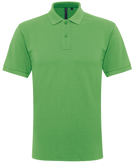 Menâ€™s polycotton blend polo